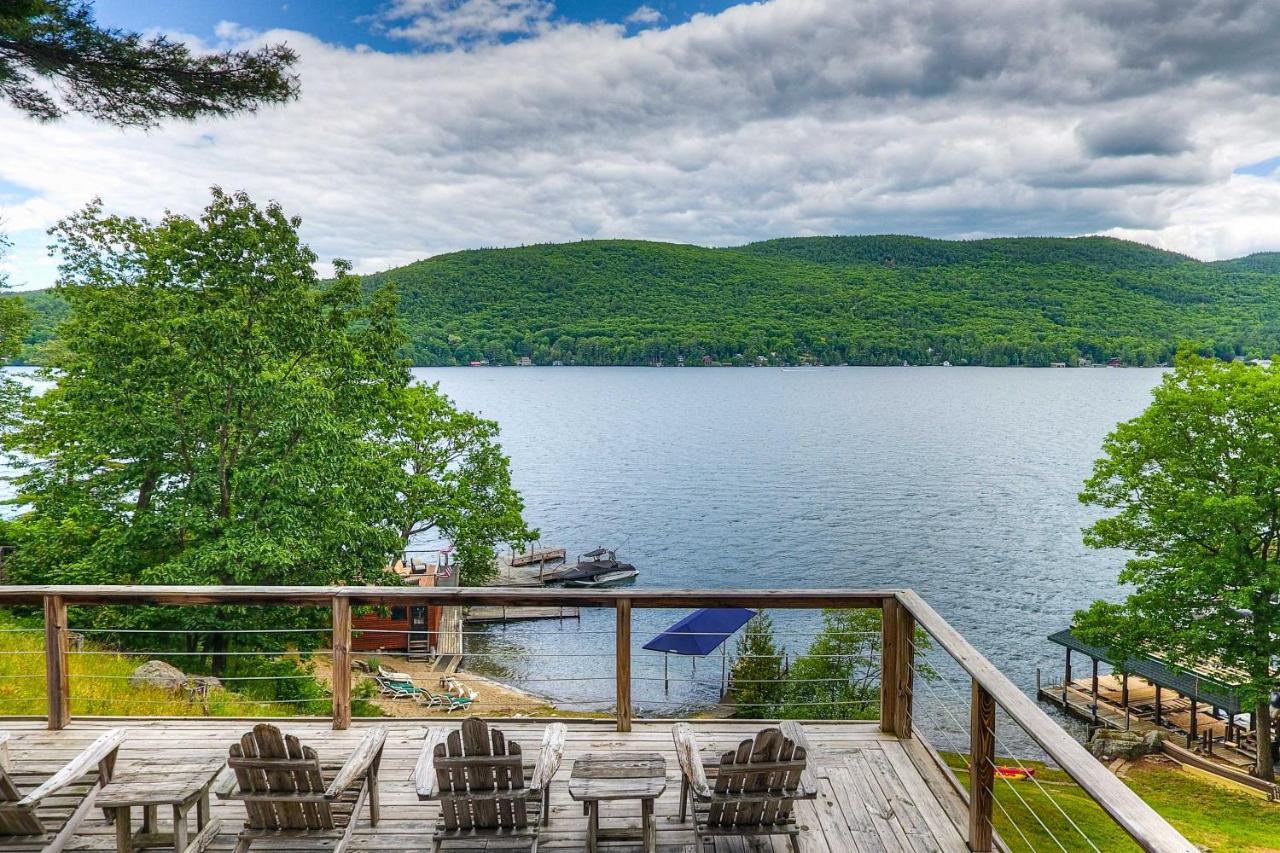 Waterfront Lake George Cabin Walk To Water Exterior photo