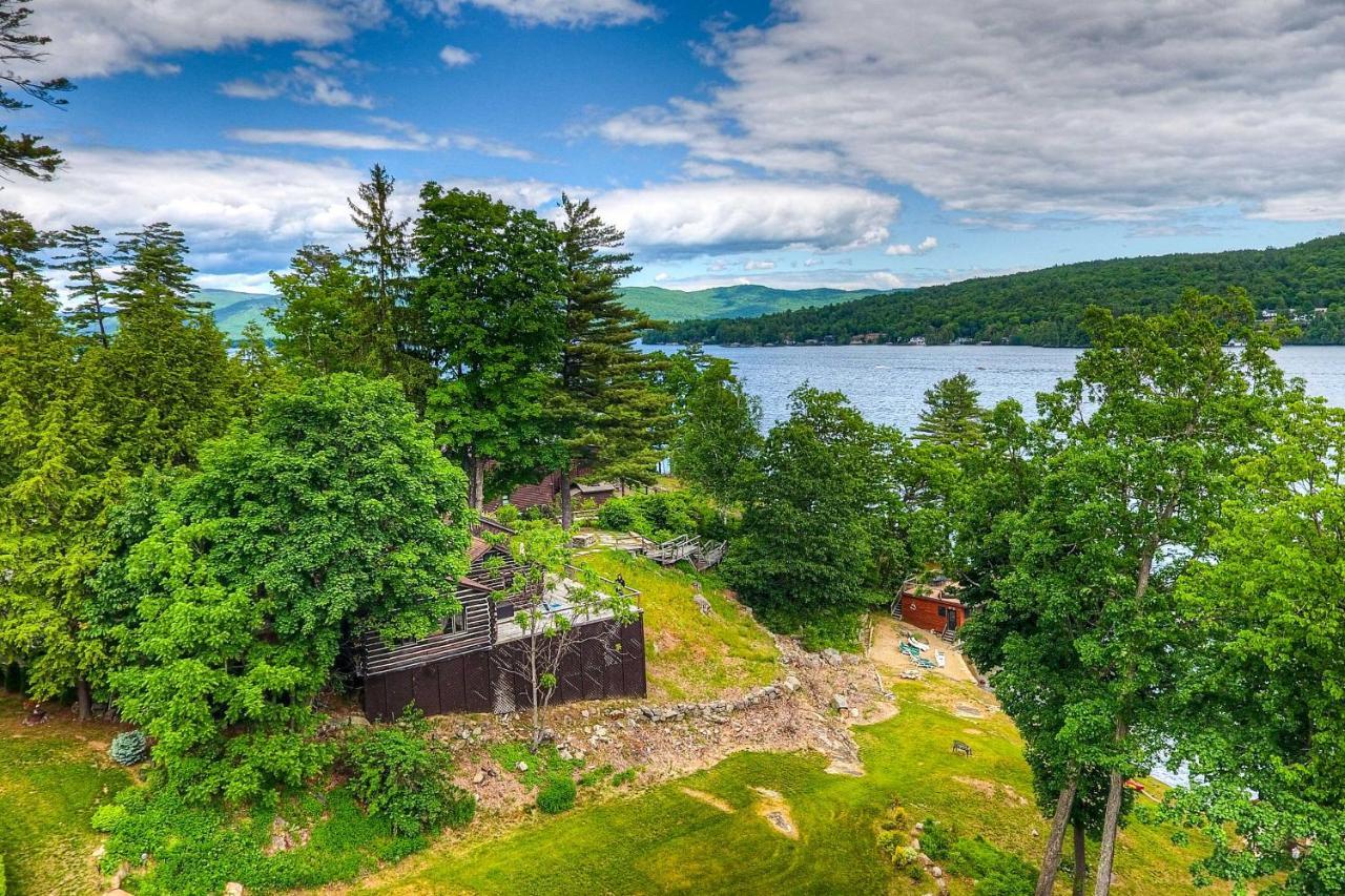 Waterfront Lake George Cabin Walk To Water Exterior photo